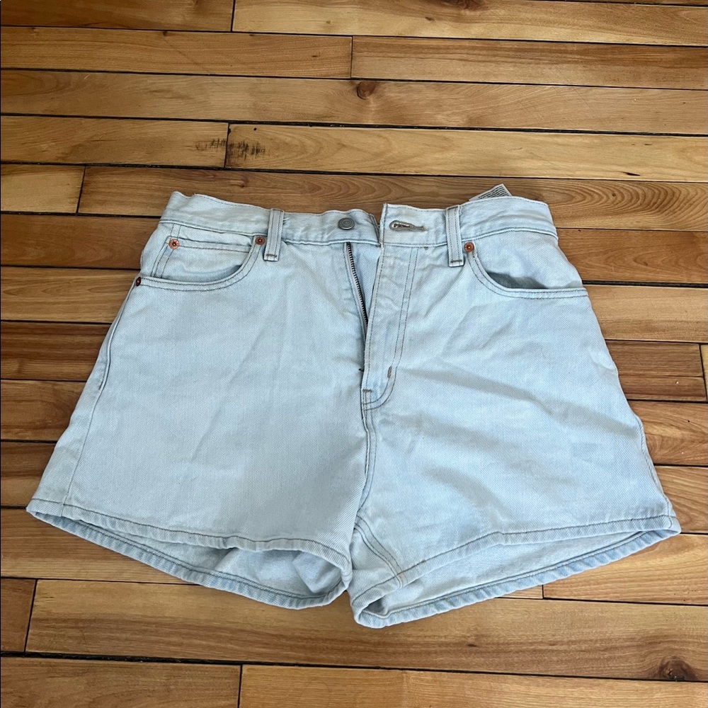 Levi’s High Waisted Denim Shorts